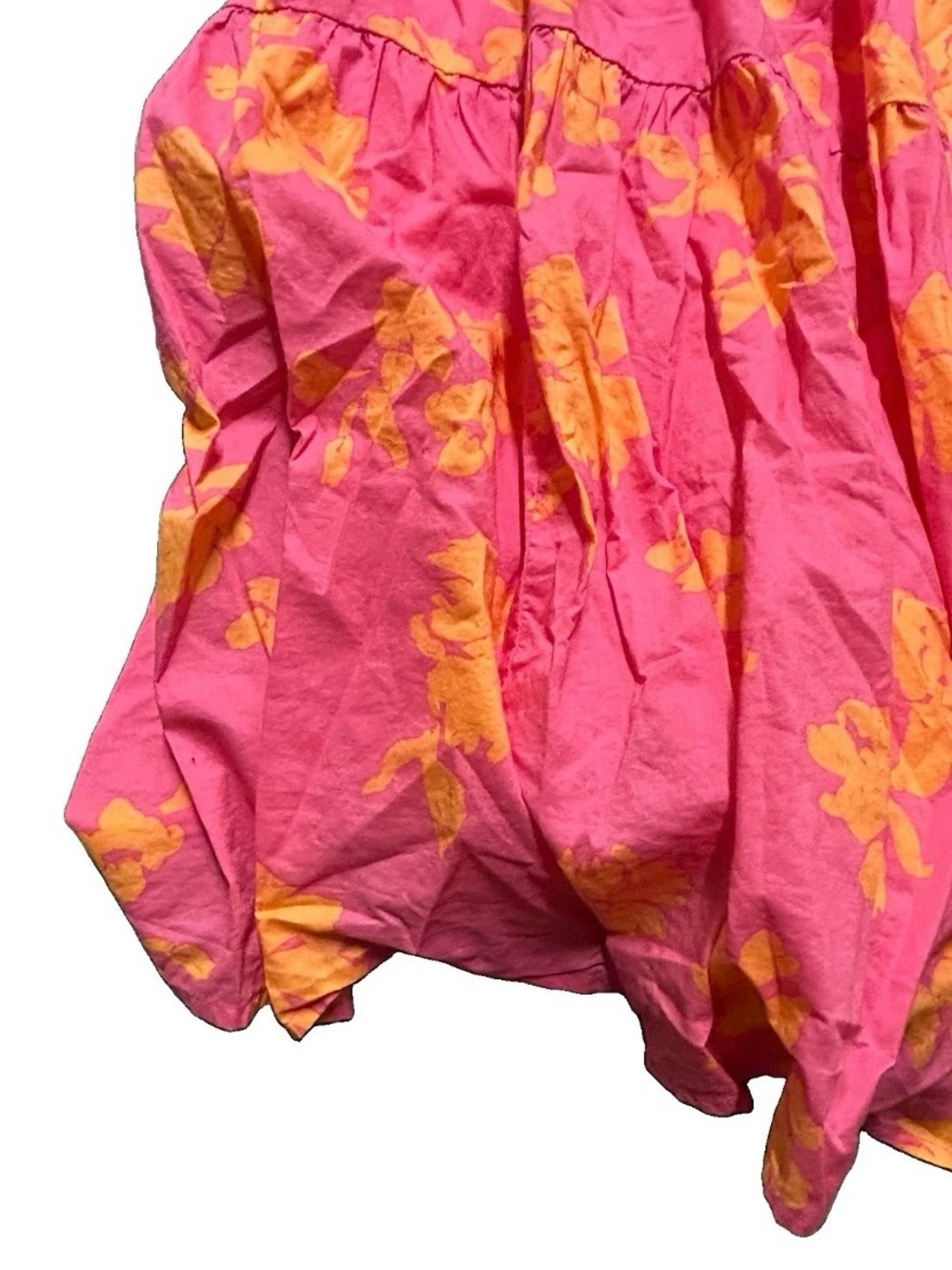 Women’s Southern Tide Pink Orange Layered Summer Dress Size XL - Picture 2 of 5